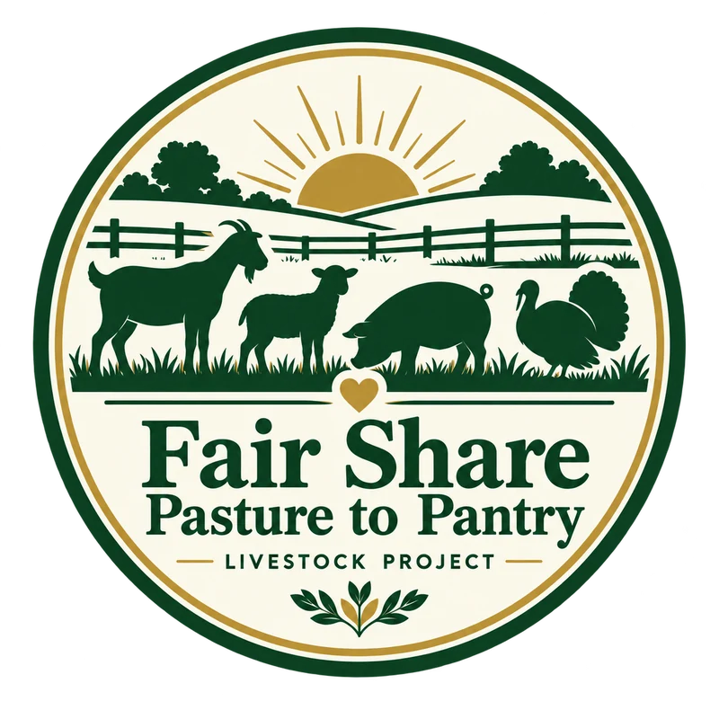 Fair Share Pasture to Pantry logo